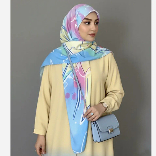 روسری نخ کاستوم طرح رکسانا سایز 140 چرخ دوز سیتو