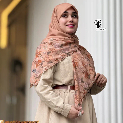 روسری نخ کاستوم طرح شیدا