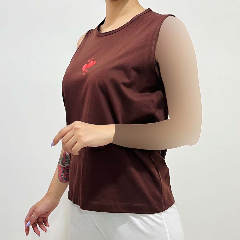 تاپ زنانه نخ پنبه چاپدار کد 1373