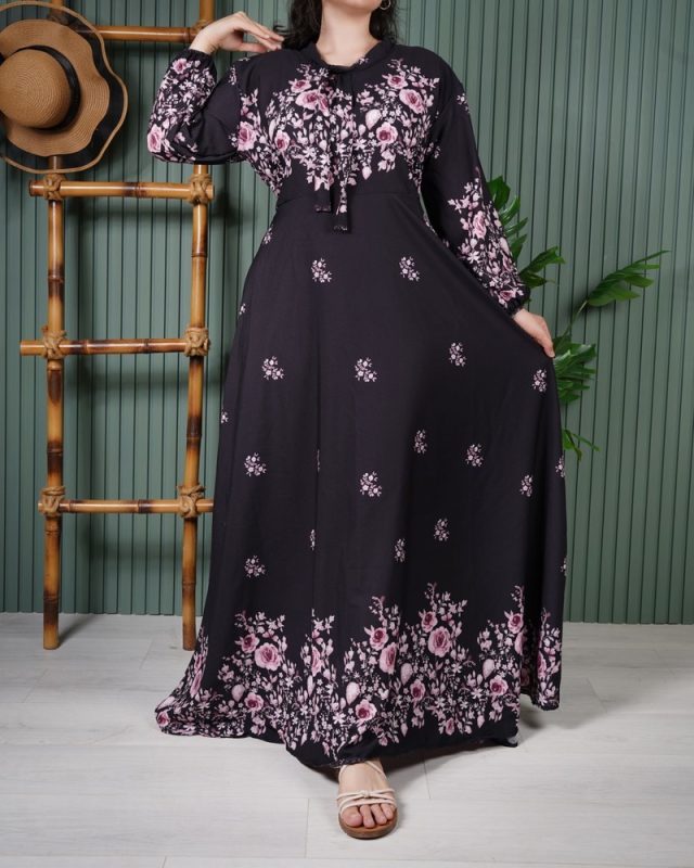 پیراهن کلوش عالیس صورتی R7571