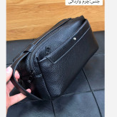 کیف دستی دوحالته مونت بلانک چرم وارداتی چهار زیپ