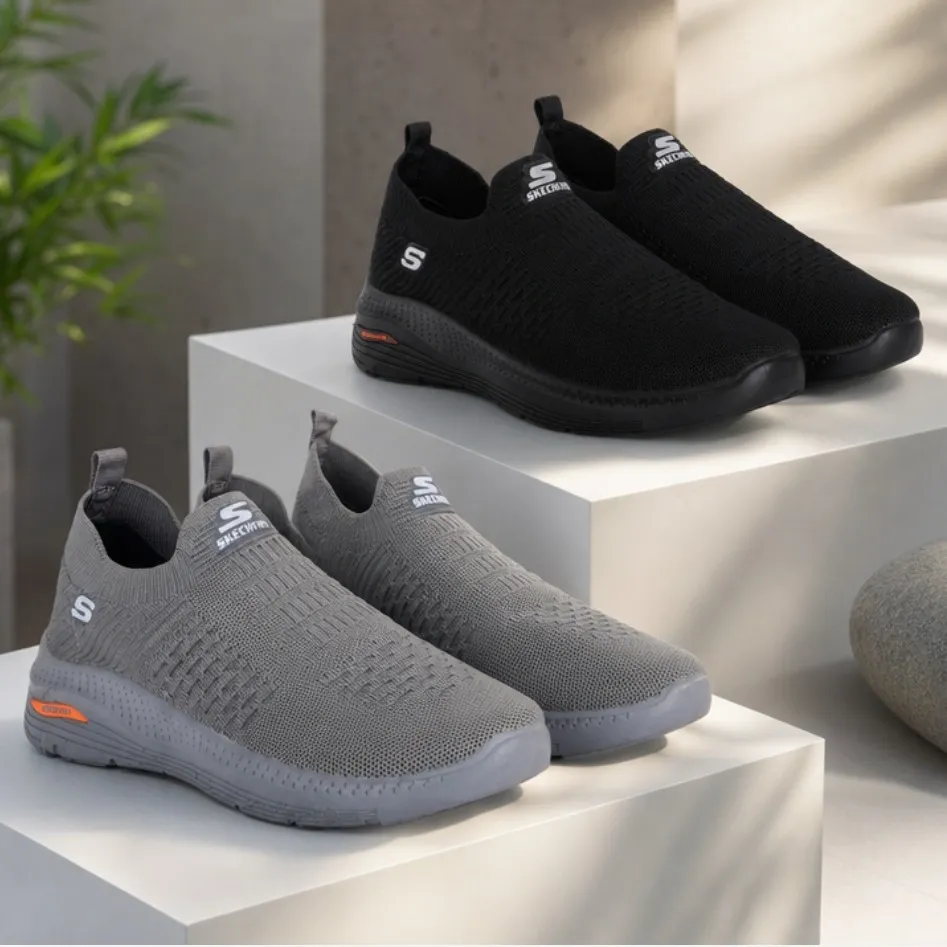 کفش اسکیچرز طبی لژدار مدل RIVON زنانه و مردانه